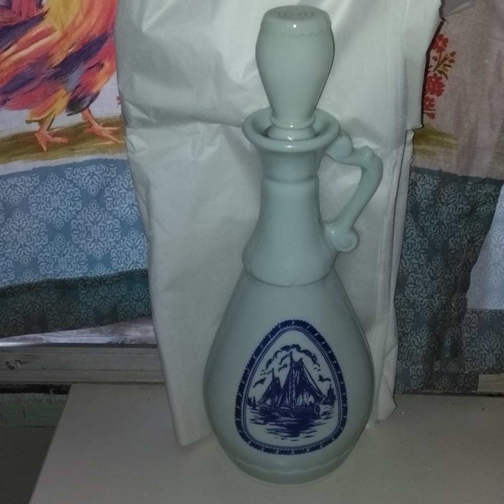 Vintage whiskey bottle